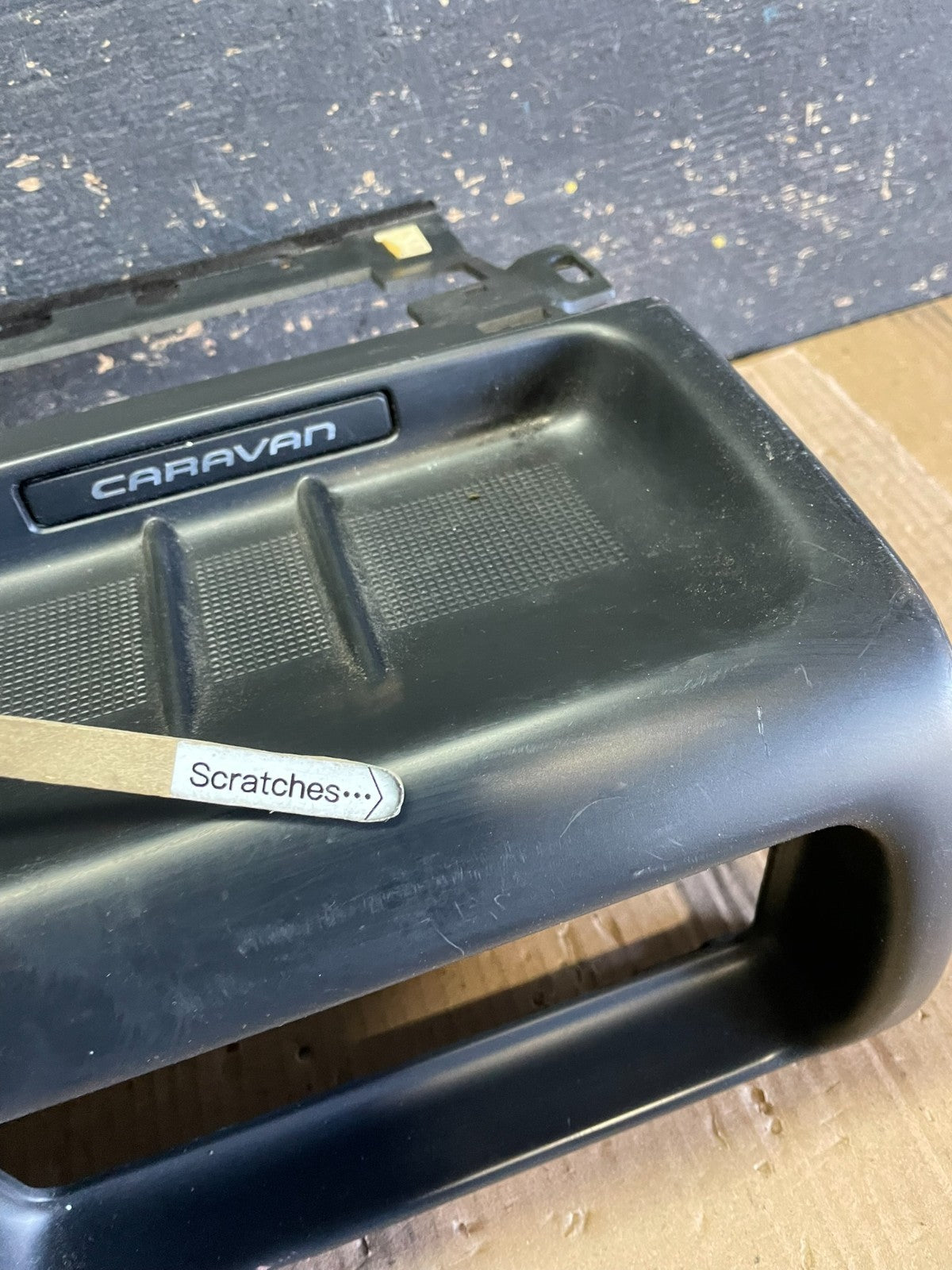 1994 to 1995 Dodge Caravan Dash Pad Instrument Cluster Trim Bezel Vent A21843