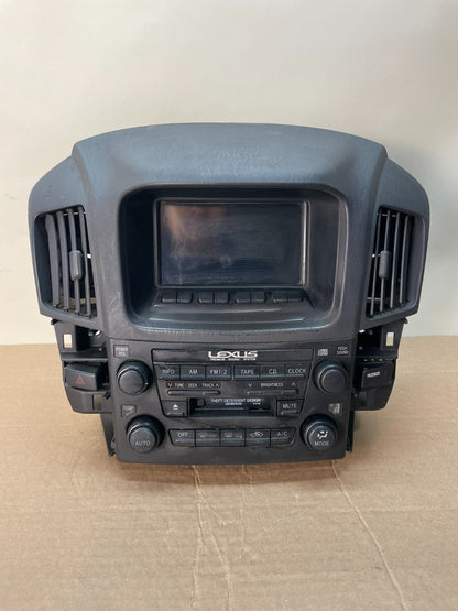 2001 to 2003 Lexus Rx300 Radio Receiver Head Screen Bezel Surround AI0524 DG0