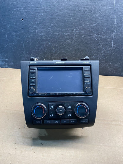 2010 to 2012 Nissan Altima Radio Cd Mp3 Player AUX Climate Control AE8141 DG0