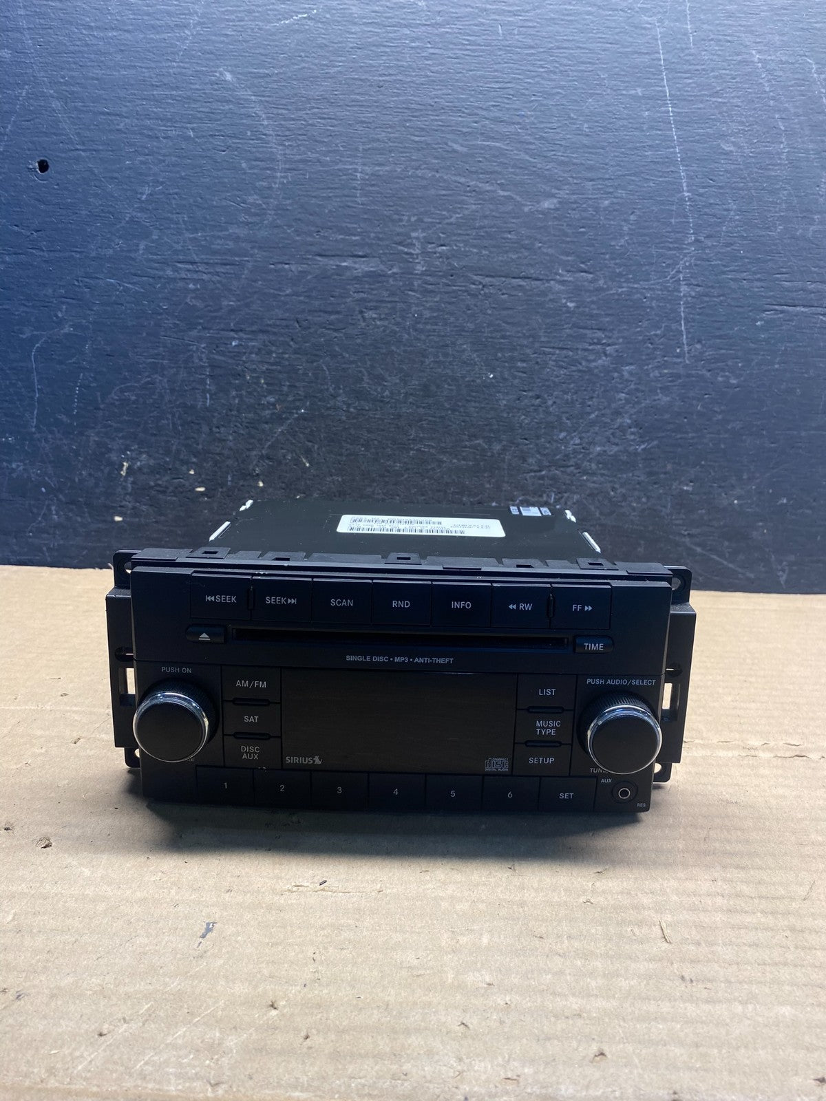 2007-2012 Chrysler Dodge Jeep Ram Radio CD MP3 AUX Receiver AF3995 DW0
