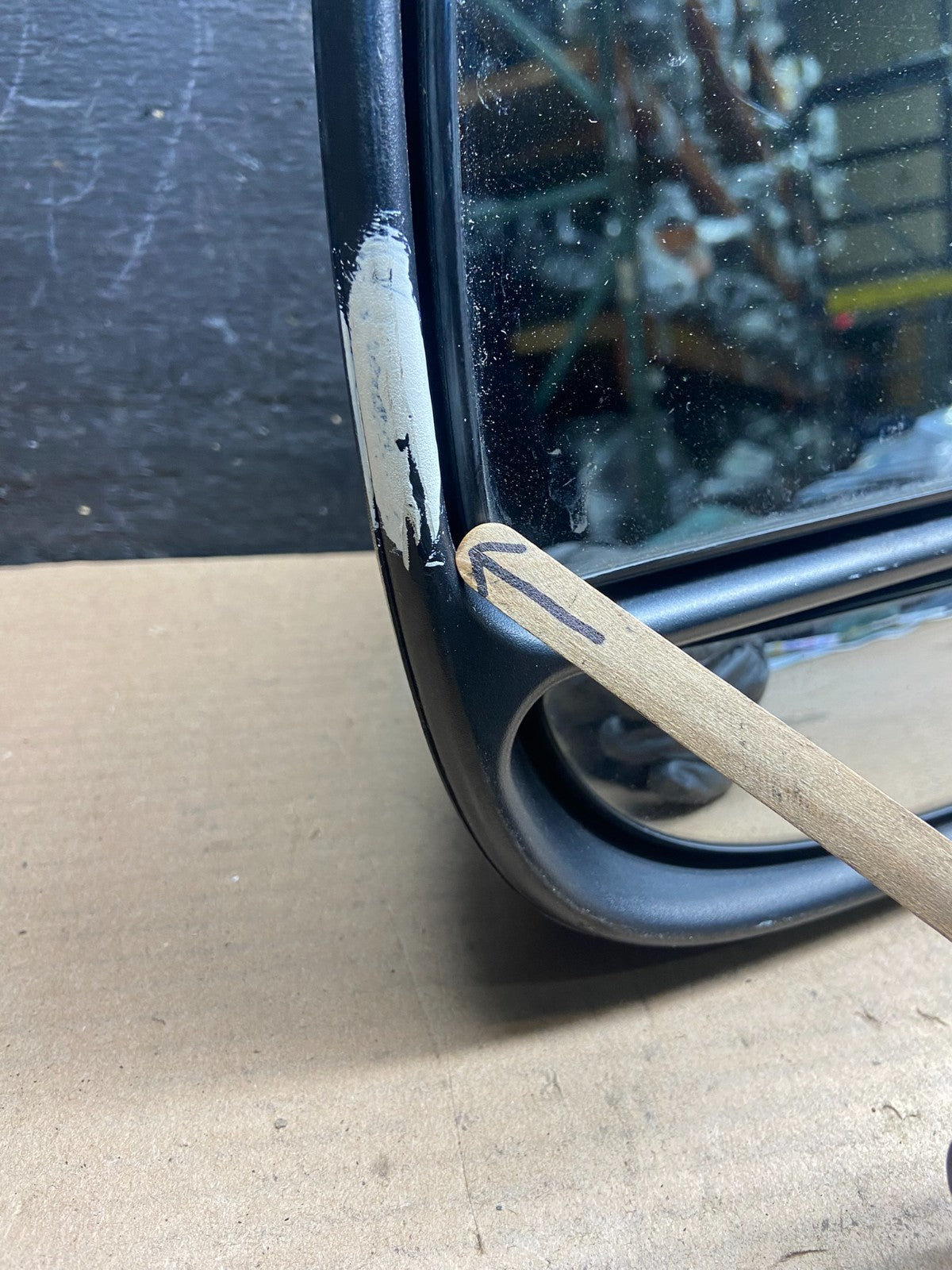 2009-2016  Ford E150 E250 Van Left Driver Side Door View Two Arm Mirror Q1502 DG9