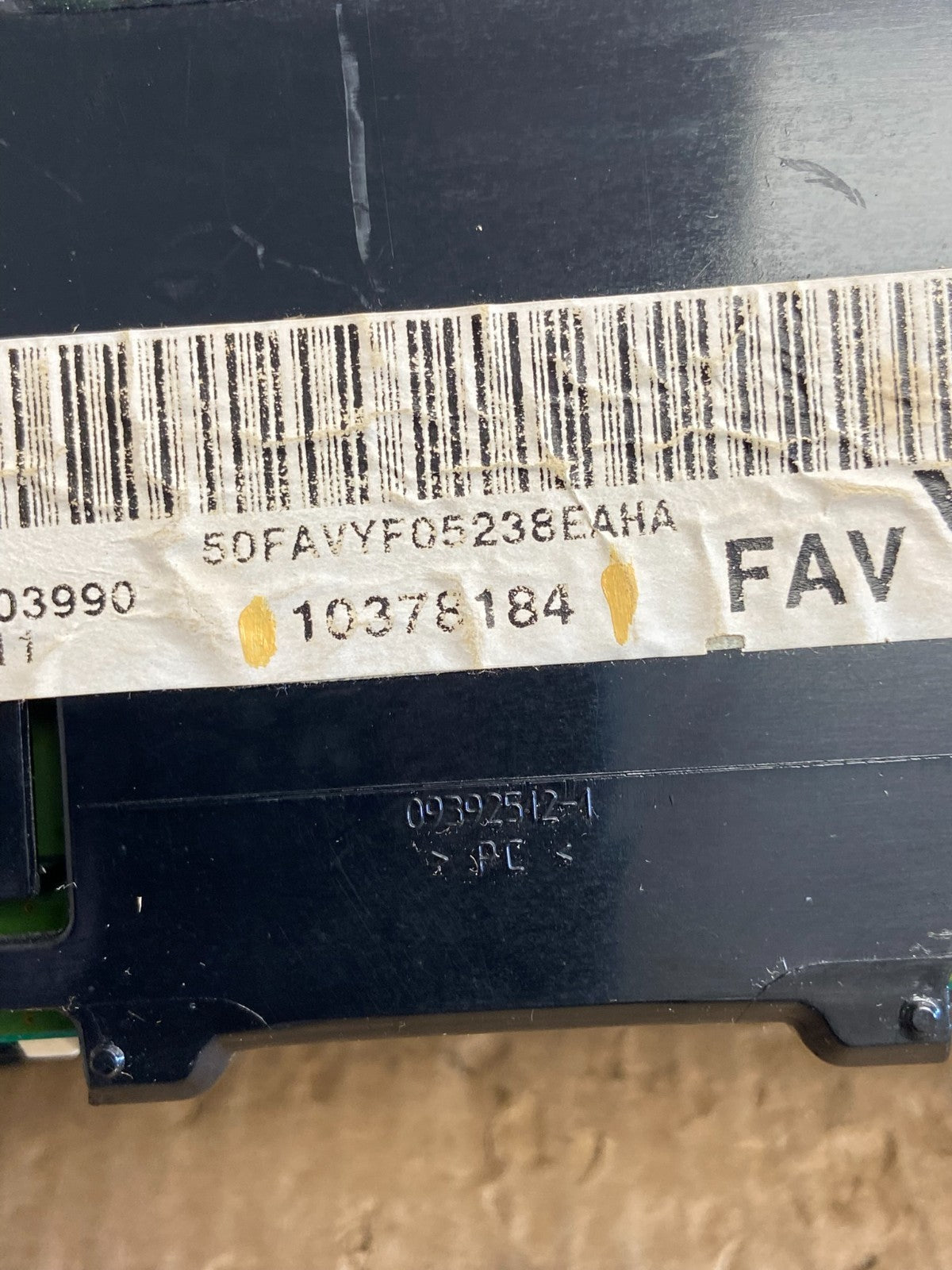 2004 to 2007 Chevrolet Express Speedometer Cluster Gauge AF1598 DG6