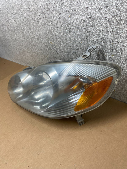 2003 to 2004 Toyota Corolla Left Driver LH side Headlight Oem Z6549 DW1