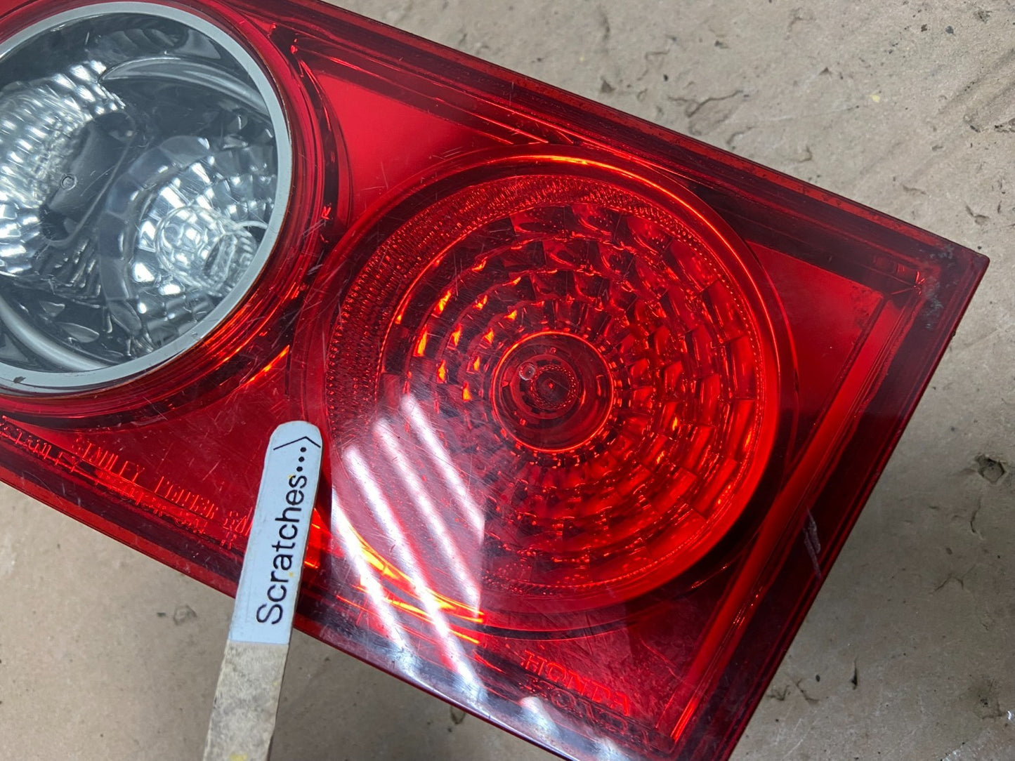 2006 to 2008 Acura TSX Right Passenger Rh Tail Light inner Oem AB0879 LK3