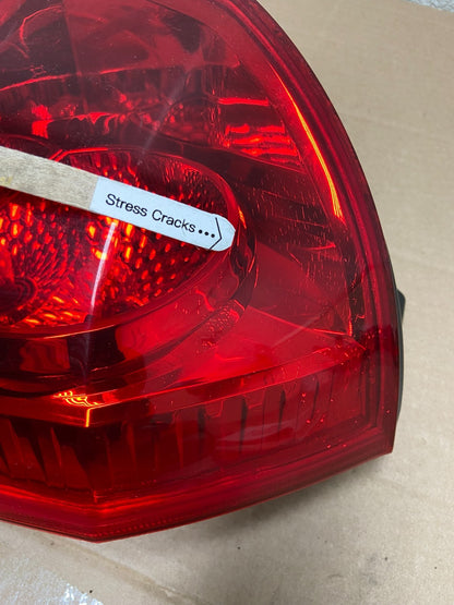 2005 to 2009 Hyundai Tucson Right Passenger Rh Tail Light DEPO AA8631 LK4