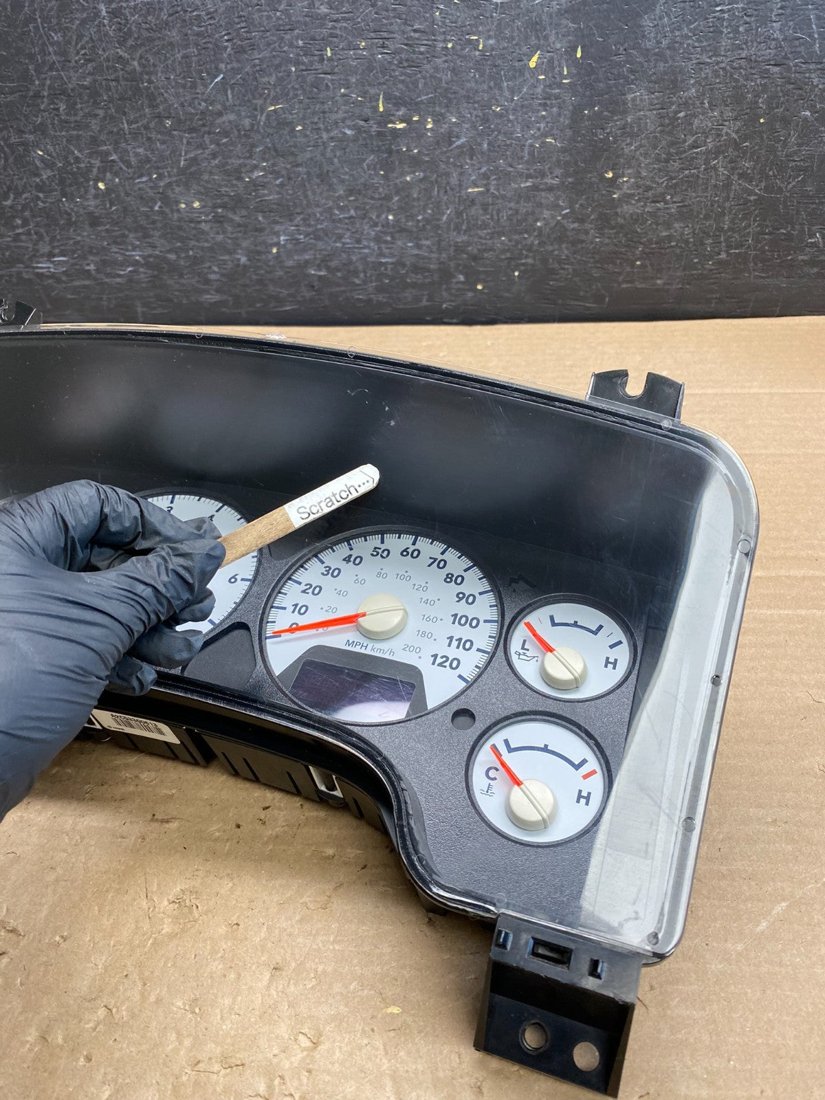 2006 - 2008 Dodge Ram 1500 Instrument Speedometer Gauge Cluster AG6357 DG3