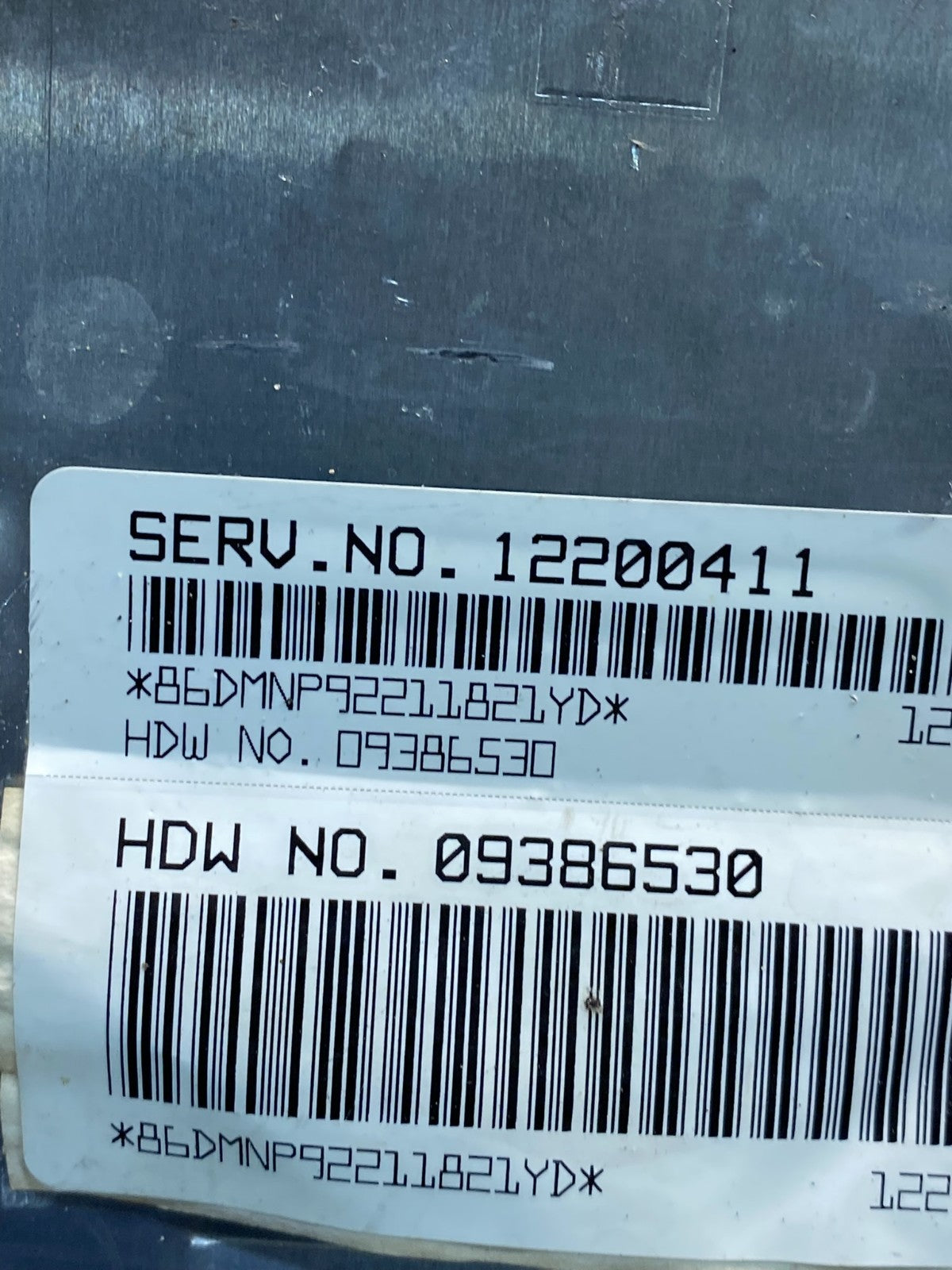 2001-2002 Silverado Tahoe Engine Computer Module 12200411 ECM ECU AH9624 DG2