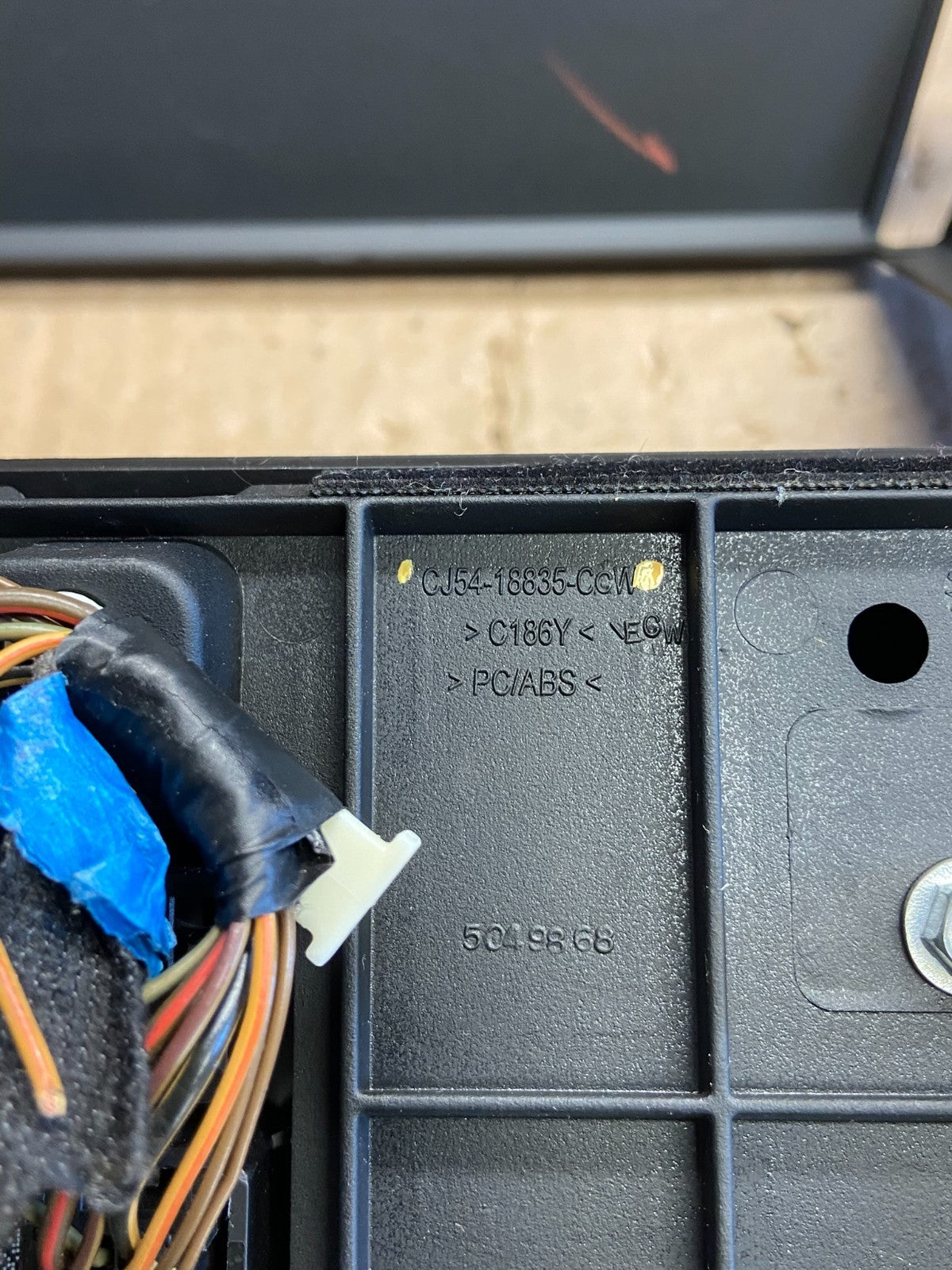 2013 2014 2015 2016 Ford Escape Dash Radio Control Panel Bezel AI2750 DG4