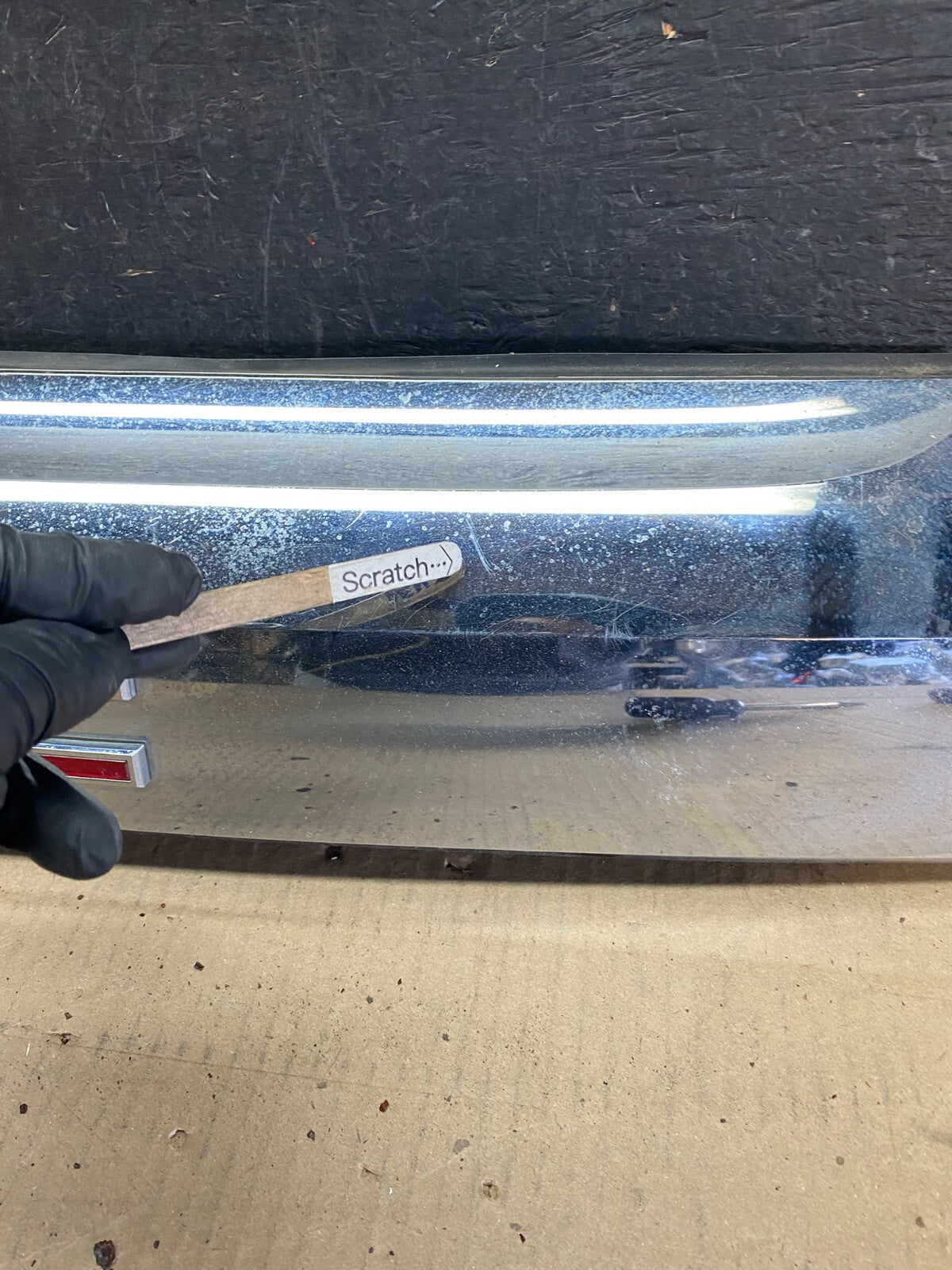 2010-2015 Gmc Terrain Lift Gate Handle Trim Back Up Camera Chrome Panel i7415 DG3