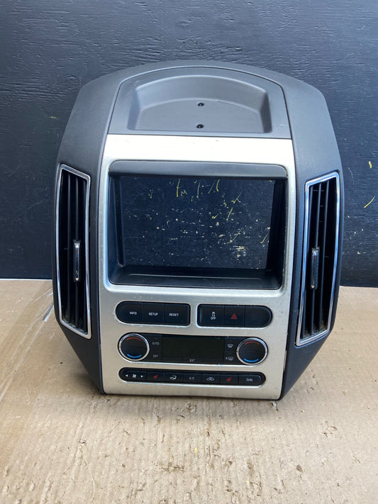2007 - 2010 Ford Edge Heater Climate Control Radio Control Dash Bezel ab5610 DG0