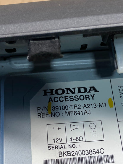 2012 Honda Civic Radio  Climate Control Air Vent Bezel  R8886 DG6