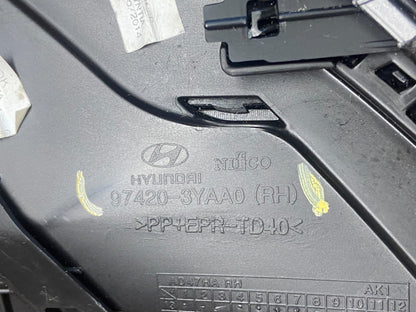 2014-2016 Hyundai Elantra Center Right Garnish Trim Bezel Air Vent AH5367 DG6