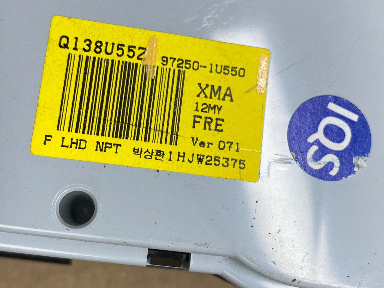 2012 2013 Kia Sorento Temperature AC Climate Control 97250-1U550  aa4594 DG5