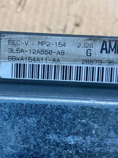 2002 2003 Ford Ranger 3.0L Engine Control Unit ECU Computer Module AE7985 DG2