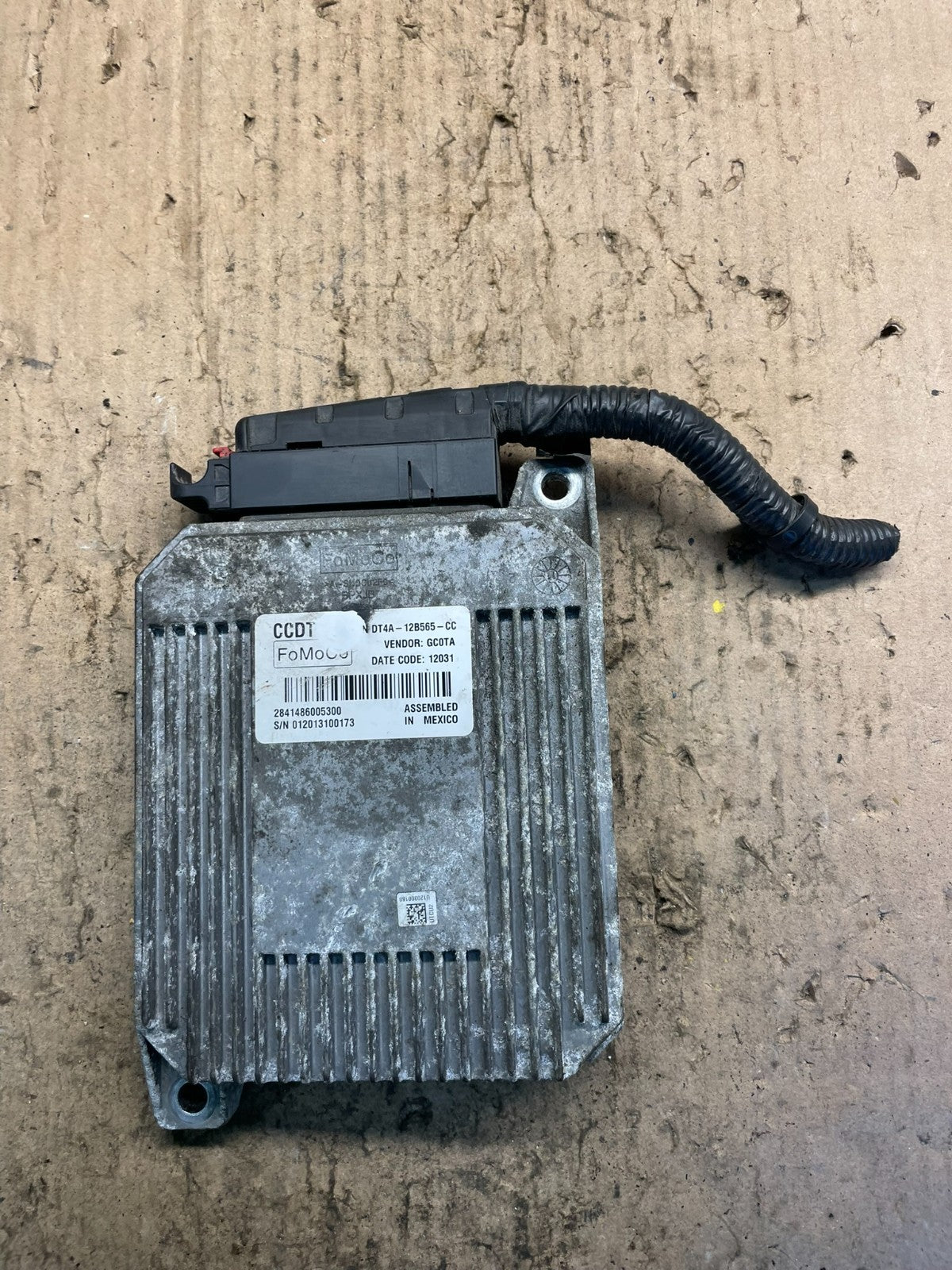 2013 Ford Edge Transmission Control Module TCU TCM Oem t7166 DG0