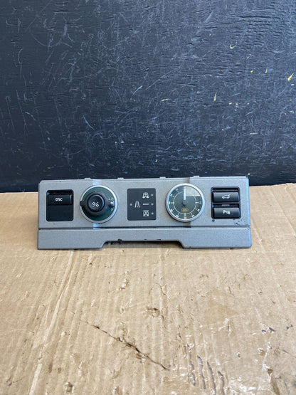 2003-2010 Range Rover L322 Center Clock Panel DSC Switch Control Power AE1917 DG0