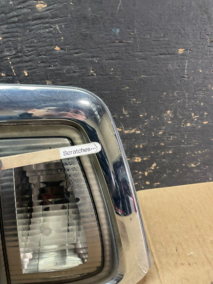 2000- 2002 Lincoln LS Rear Finish Panel Trunk Panel Chrome OEM Y9621  DG4