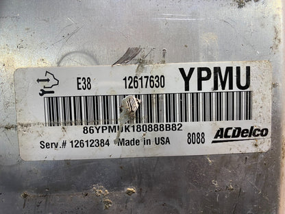 2008 to 2011 Chevrolet GMC Cadillac Engine ECU ECM 12617630 ab3526 DG2