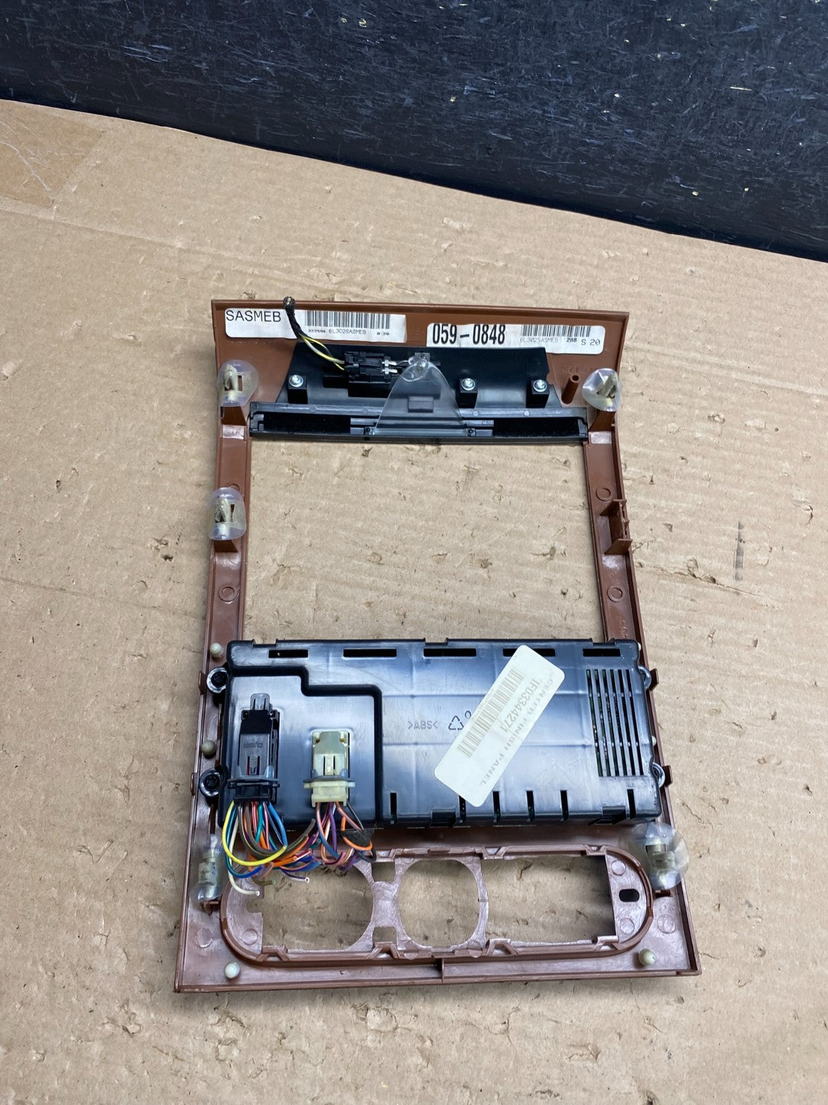 2004 to 2008 Ford F150 Radio Climate Dash Bezel Surround Black ag8375 DG5