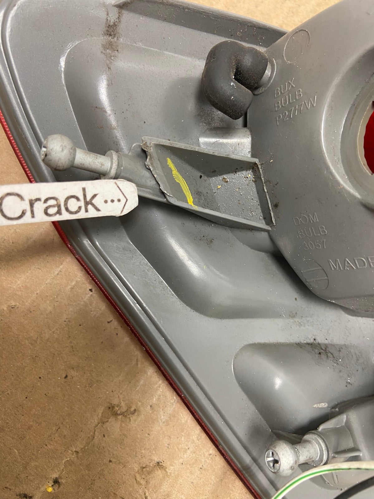 2011-2013 Jeep Grand Cherokee Right Passenger Side Rh Tail Light AG2510 LK3