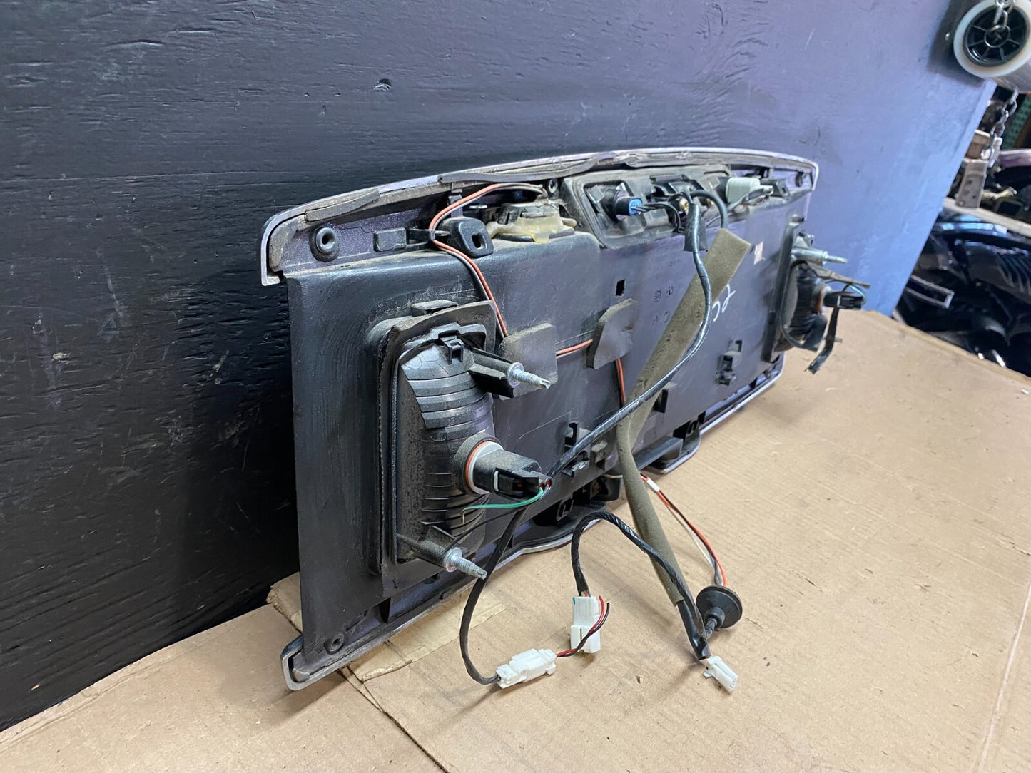 2004 to 2007 Infiniti QX56 License Plate Panel With Camera E3195 DG16