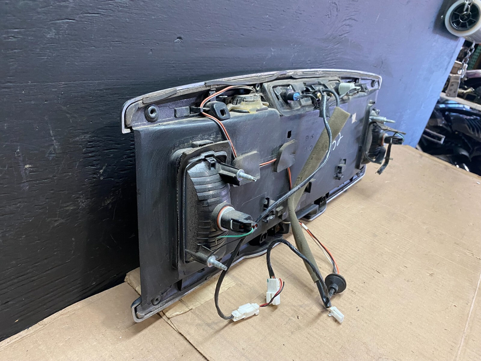 2004 to 2007 Infiniti QX56 License Plate Panel With Camera E3195 DG16