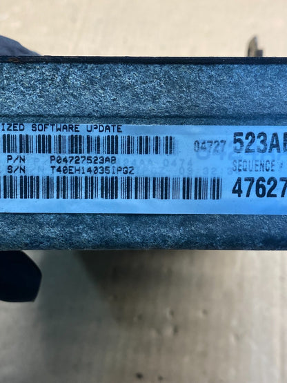 2003 Dodge Caravan Engine Control Unit Module ECM ECU AE7524 DG2