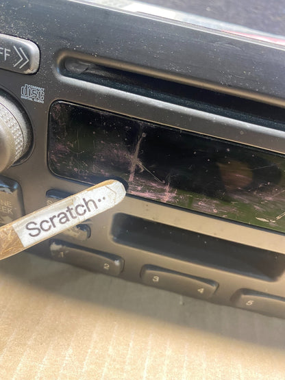 2002-2005 Cadillac Deville AM FM Cassette Radio Stereo CD Player AG3797 DG1