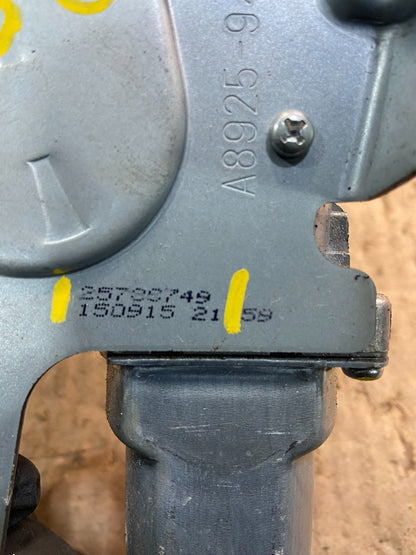 2010-2017 Chevrolet Equinox Rear Glass Windshield Wiper Motor Z07007