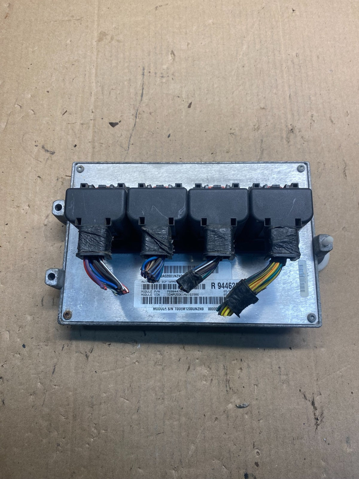 2010 Jeep Liberty Nitro 3.7L Engine Control Unit ECU ECM p68044702AE AE7761 DW0