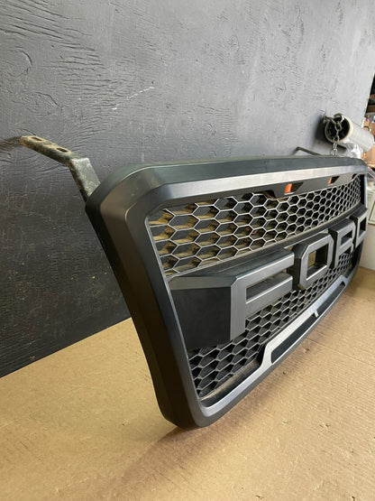 2004 to 2008 Ford F150 Raptor Style Front Upper Grille Grill Black AD0246 DG2