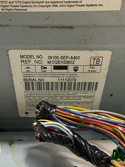 2004 2006 Acura TL CD Player Radio Climate Control AE2528 DG6