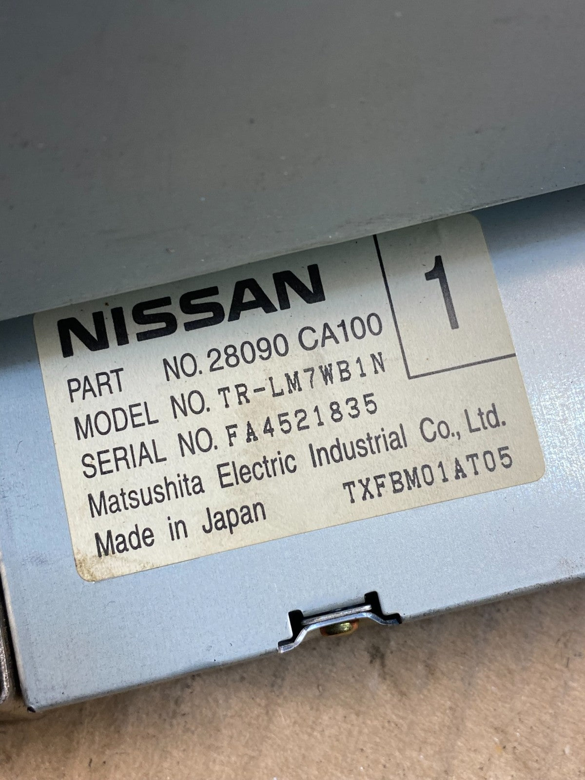 2011 - 2013 Nissan Murano Radio CD Gps Screen Navigation Display ai5331 DG6