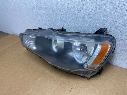 2010-2013 Mitsubishi Lancer Left Driver LH Side Headlight Halogen AD5289 DW1