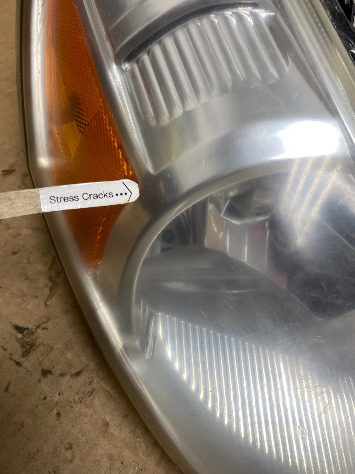 2007-2013 Suzuki SX4 Right Passenger RH Side Halogen Headlight AC8147 DW4
