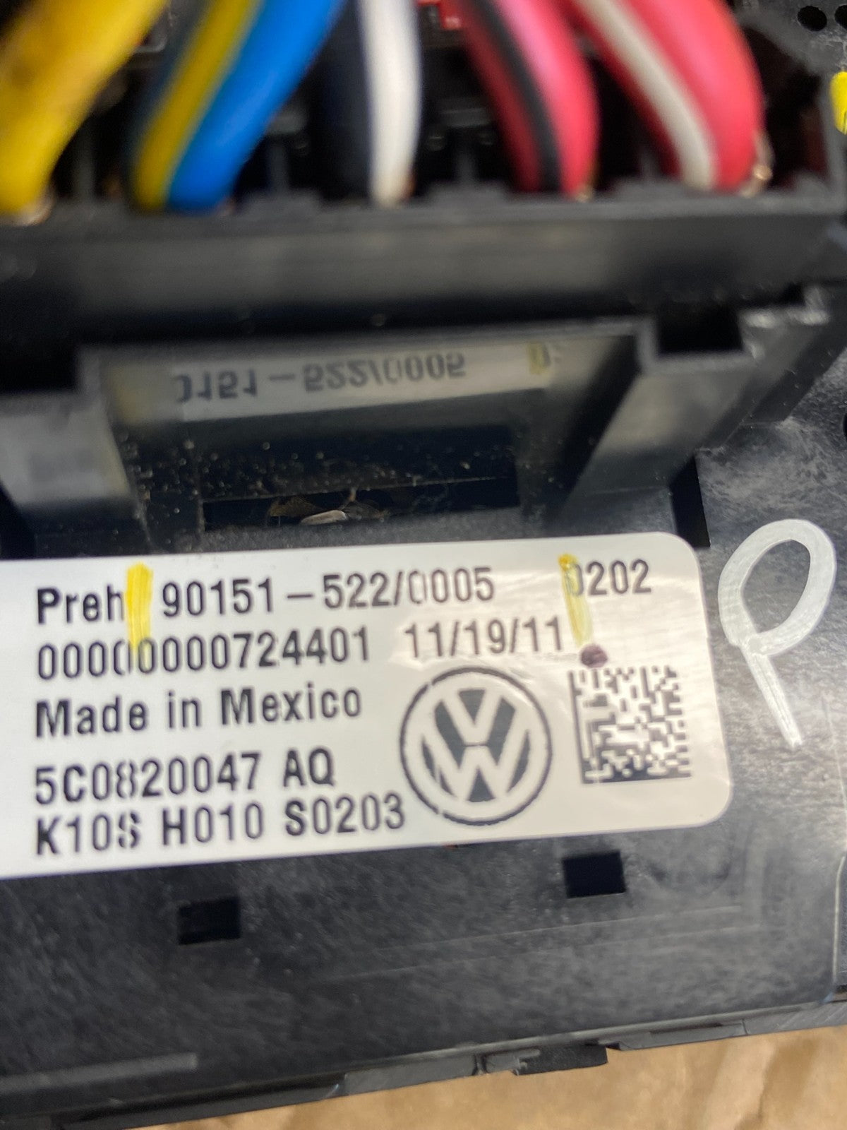 2011 - 2014 Volkswagen Jetta Center Climate Control Panel AC Heater ad2190 DG4