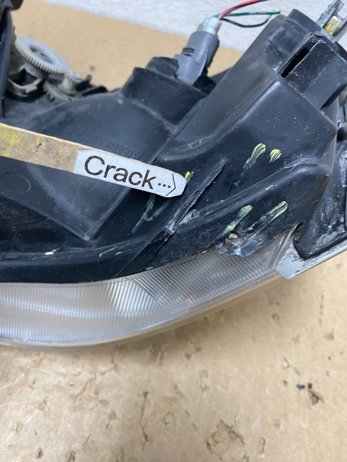 1999 to 2001 Acura RL Right Passenger RH Side Xenon HID Headlight AF8283 DG7
