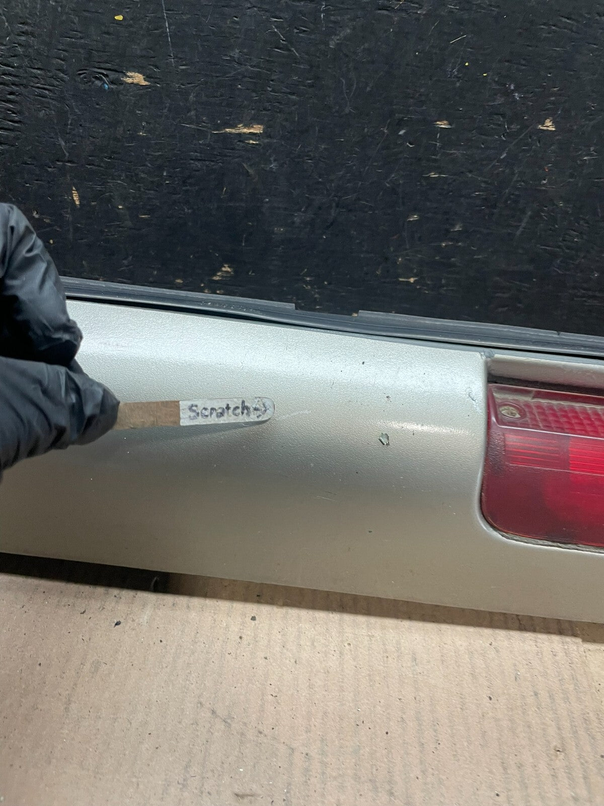 1996 to 2002 Chevrolet Express 3rd Third Brake Light Trim Spoiler M8166 DG4
