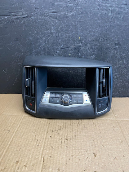 2009-2014 Nissan Maxima Center Console Climate Control Radio Bezel AC9461 DG0