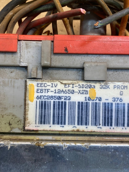 1988 Ford F150 Bronco Truck 5.8L ECU ECM Control Module ac7057 DG2