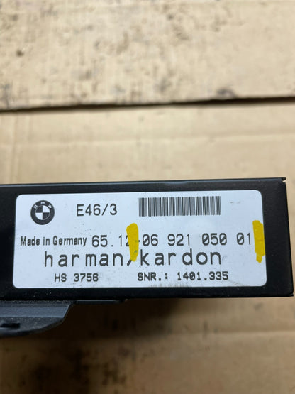 6921050 0692105001 BMW 3 Series E46 Amplifier Sound Audio System Harma R9183 PS3