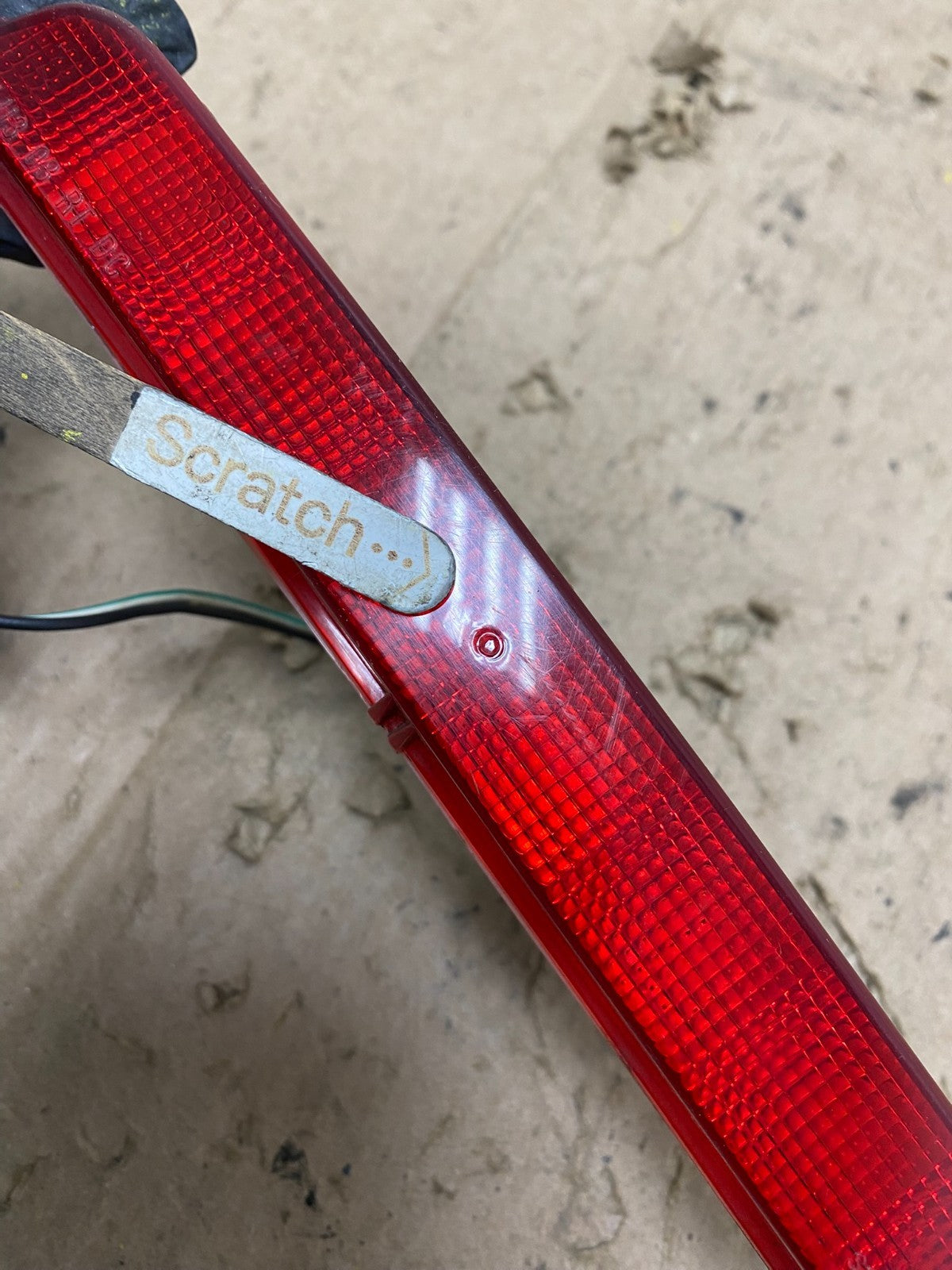 2008-2019 Chrysler Dodge Grand Caravan Stop 3rd Brake Tail light High W2945 DG3