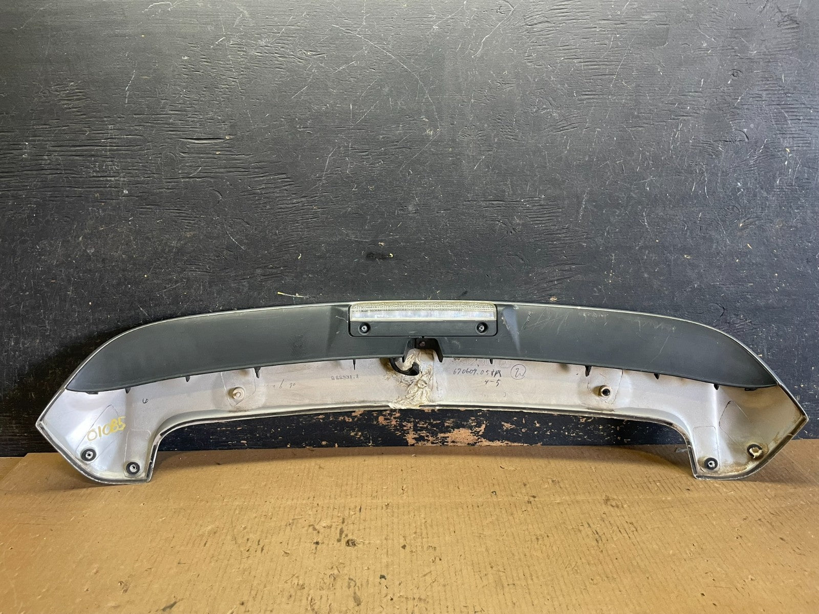 2007 to 2009 Mazda 3 Hatchback Rear Spoiler Wing OEM AA5967 DG8
