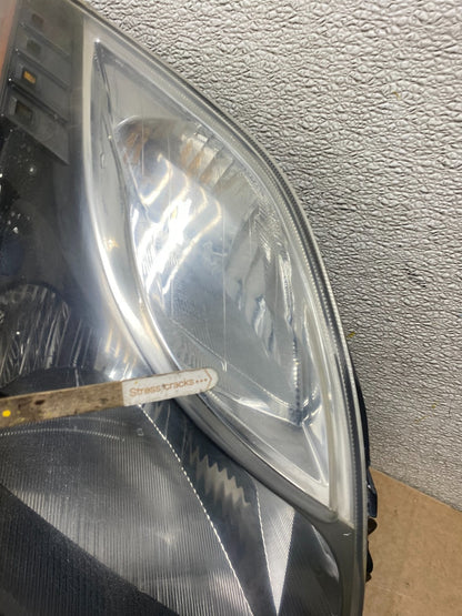 2010-2012 Nissan Sentra Halogen Left+Right Black Headlights W9033 DW8