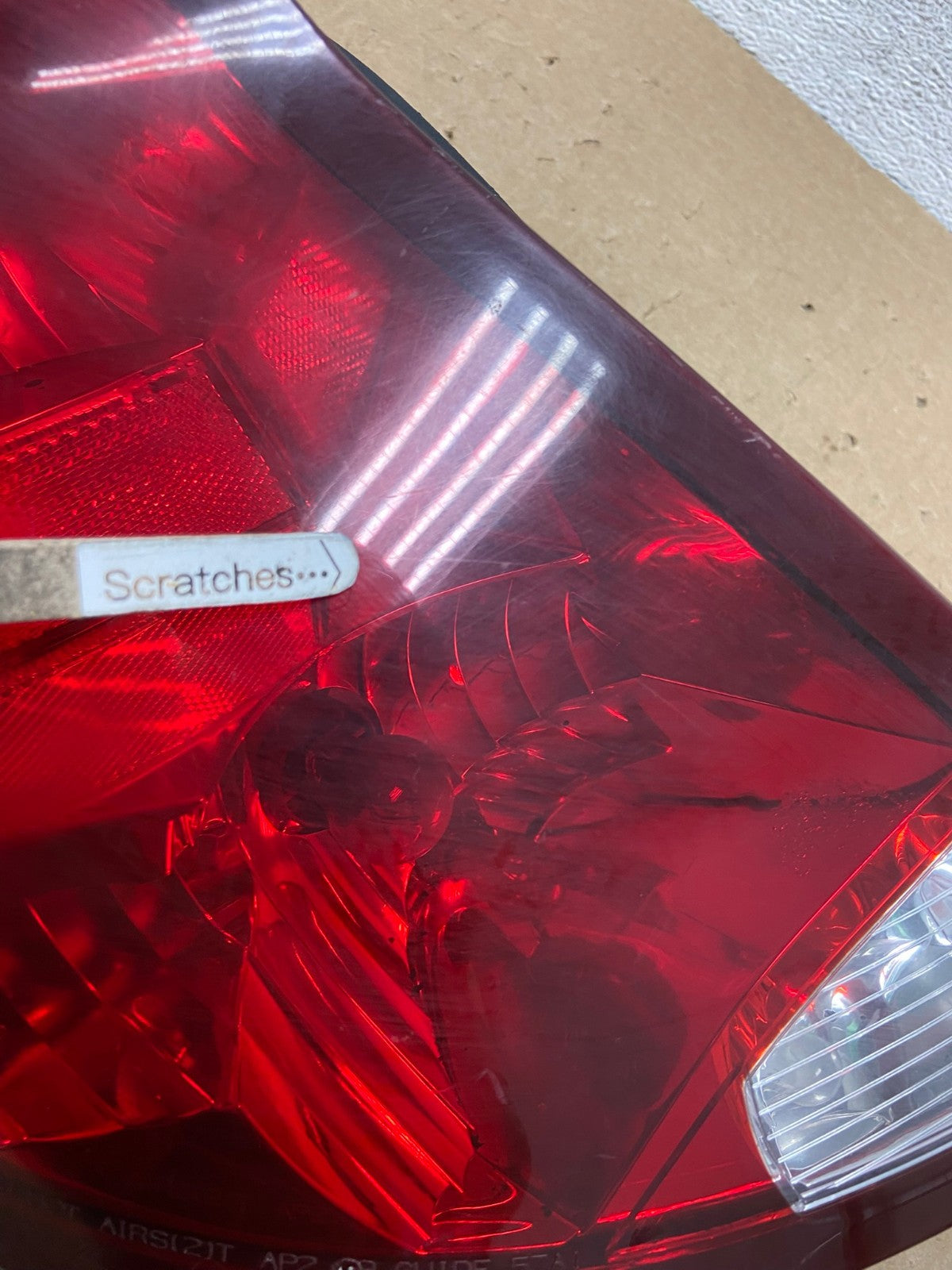 2003-2007 Saturn Ion Left Driver LH Side Tail Light Tail Light AG1262 LK3