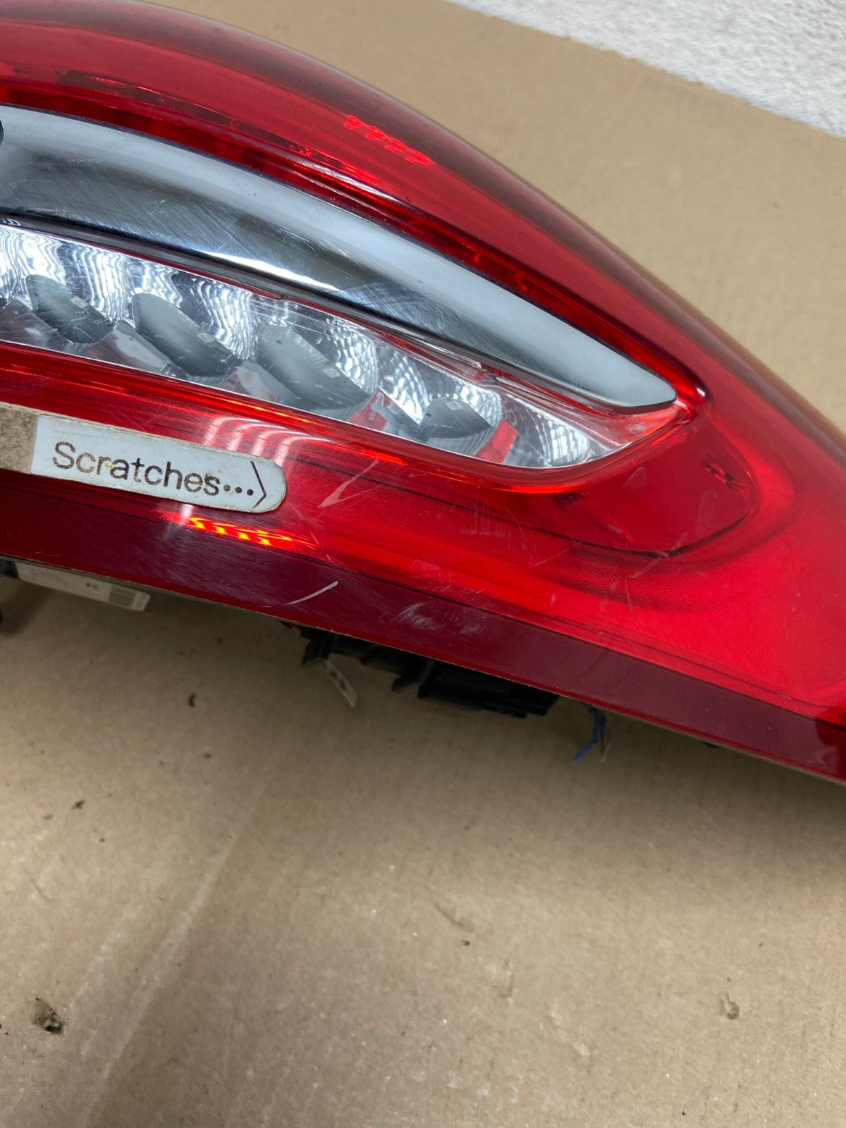 2017 - 2018 Ford Fusion Right Passenger RH Side Tail Light AF2996 LK3