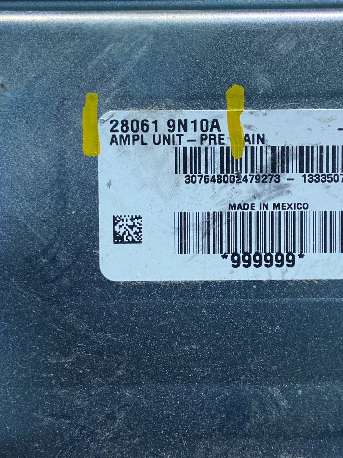 2009 to 2014 Nissan Maxima Radio Audio System Amplifier Module AMP Z8619 DG3