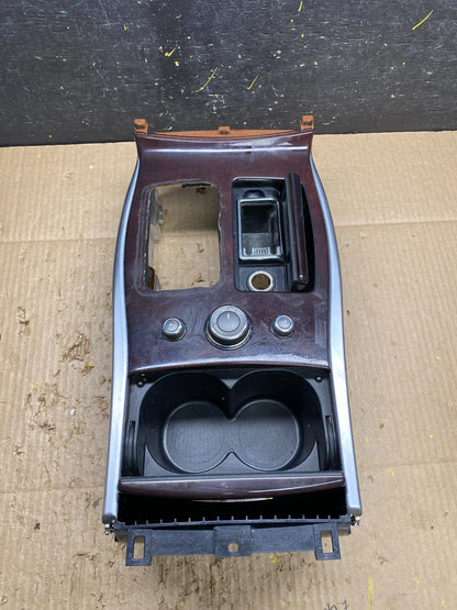 2011 to 2013  Infiniti M37 Center Console Shifter Floor Bezel Panel V1717 DG1