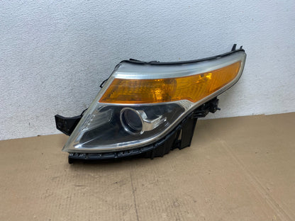 2011 to 2015 Ford Explorer Left Driver LH Halogen Headlight AG4663 DW0