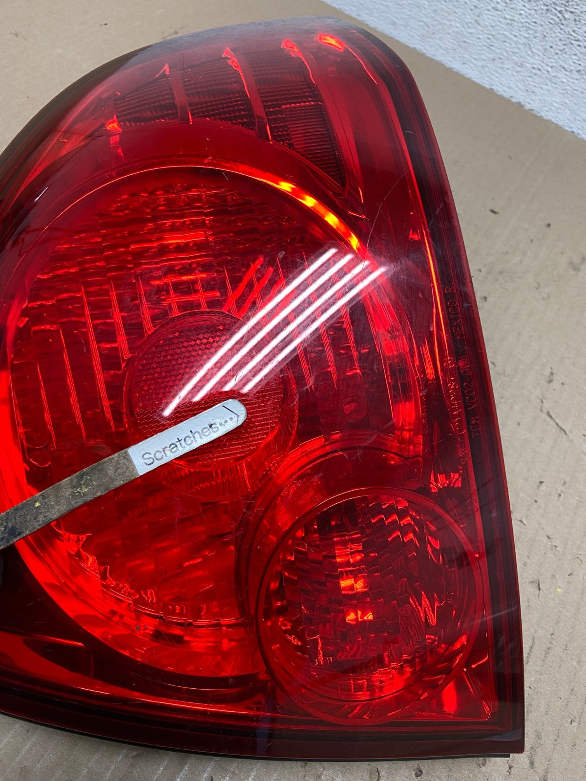 2004 2005 2006 Nissan Sentra Right Passenger Rh Side Tail Light AE9649 LK3